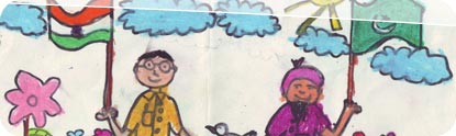 Children's Artwork - India and Pakistan